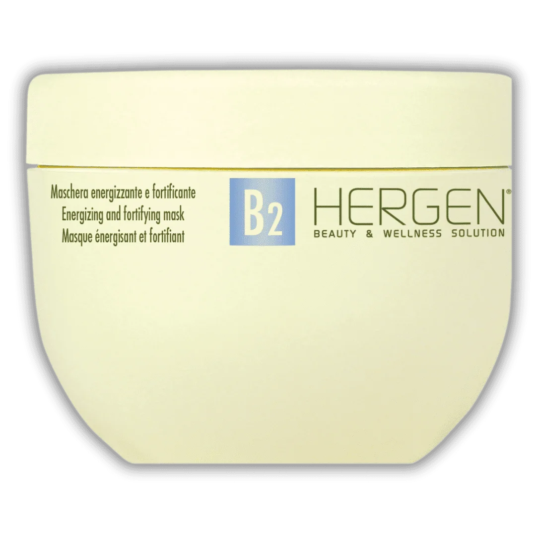 Маска BES Hergen Blue B2 для ослабленого волосся після хімічних процедур, 400 мл