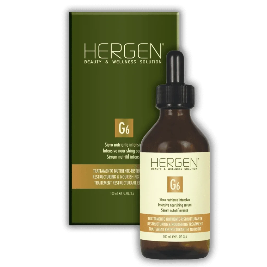 Сироватка BES Hergen Gold G6 – інтенсивна живильна для сухого волосся, 100 мл