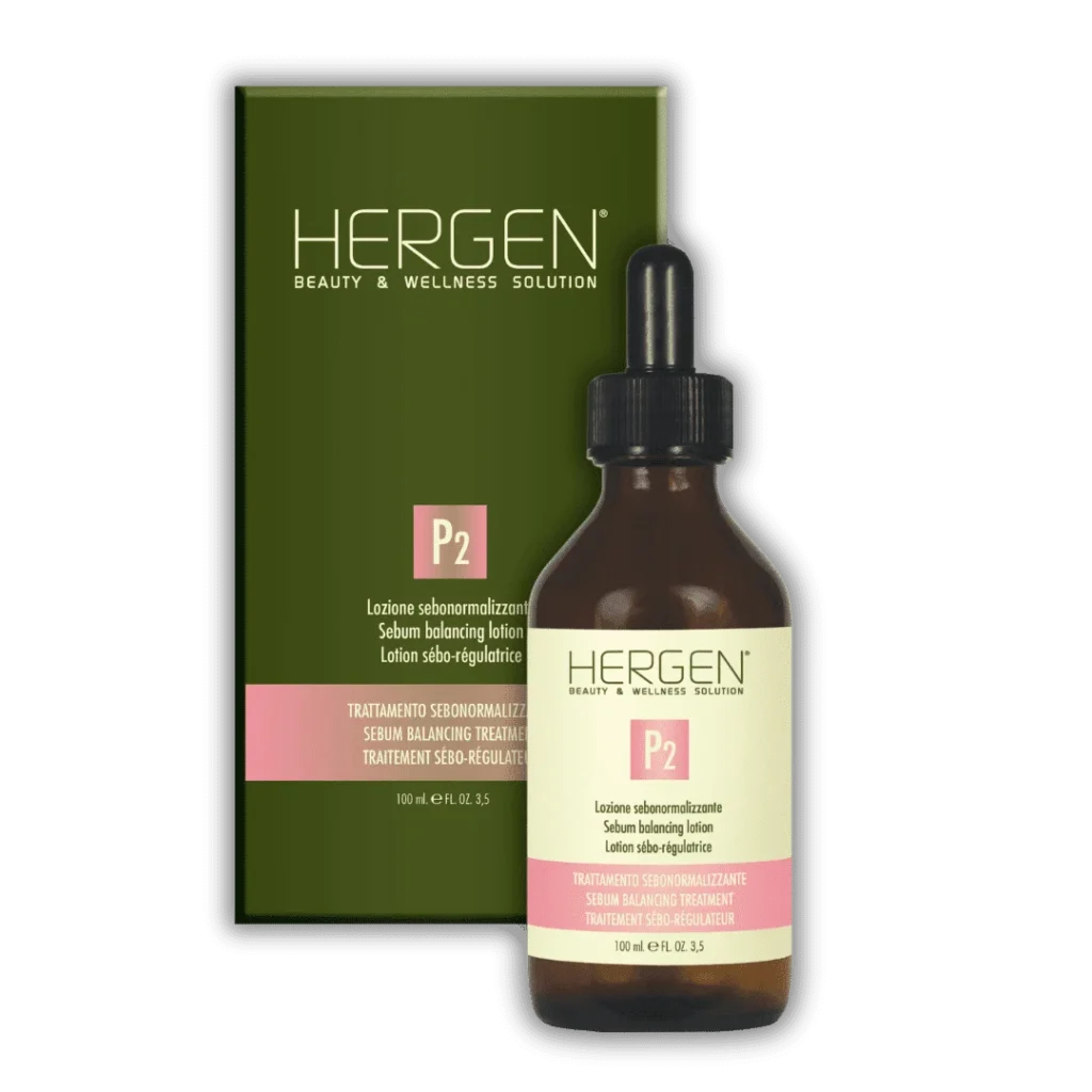 Сироватка BES Hergen Pink P2 – себобалансувальний догляд за шкірою голови, 100 мл
