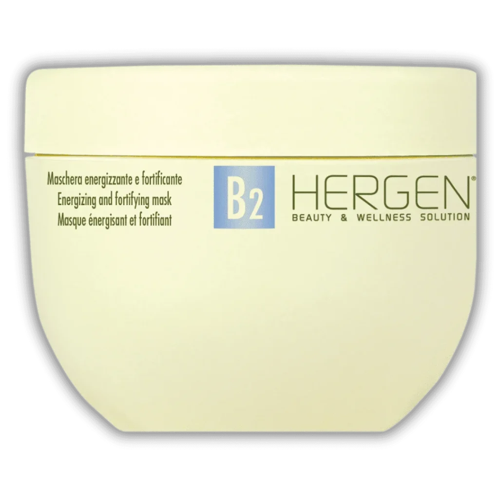 Маска BES Hergen Blue B2 для ослабленных волос после химических процедур, 400 мл